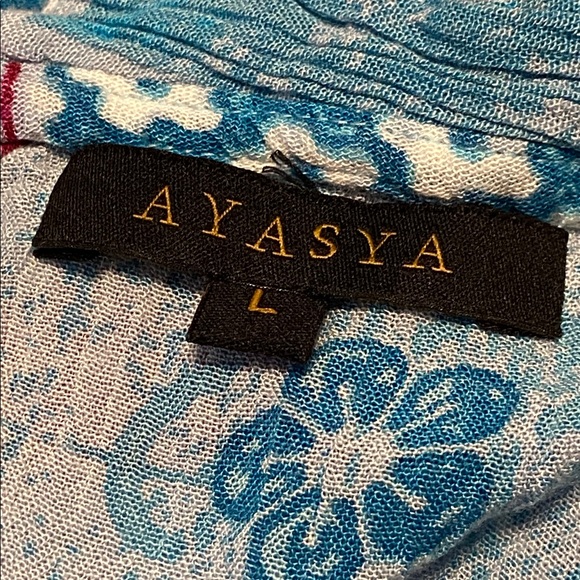 AYASYA BOHO Vibrant Color Intricate Patterns Tropical Gypsy Size Small / Medium - Picture 9 of 12